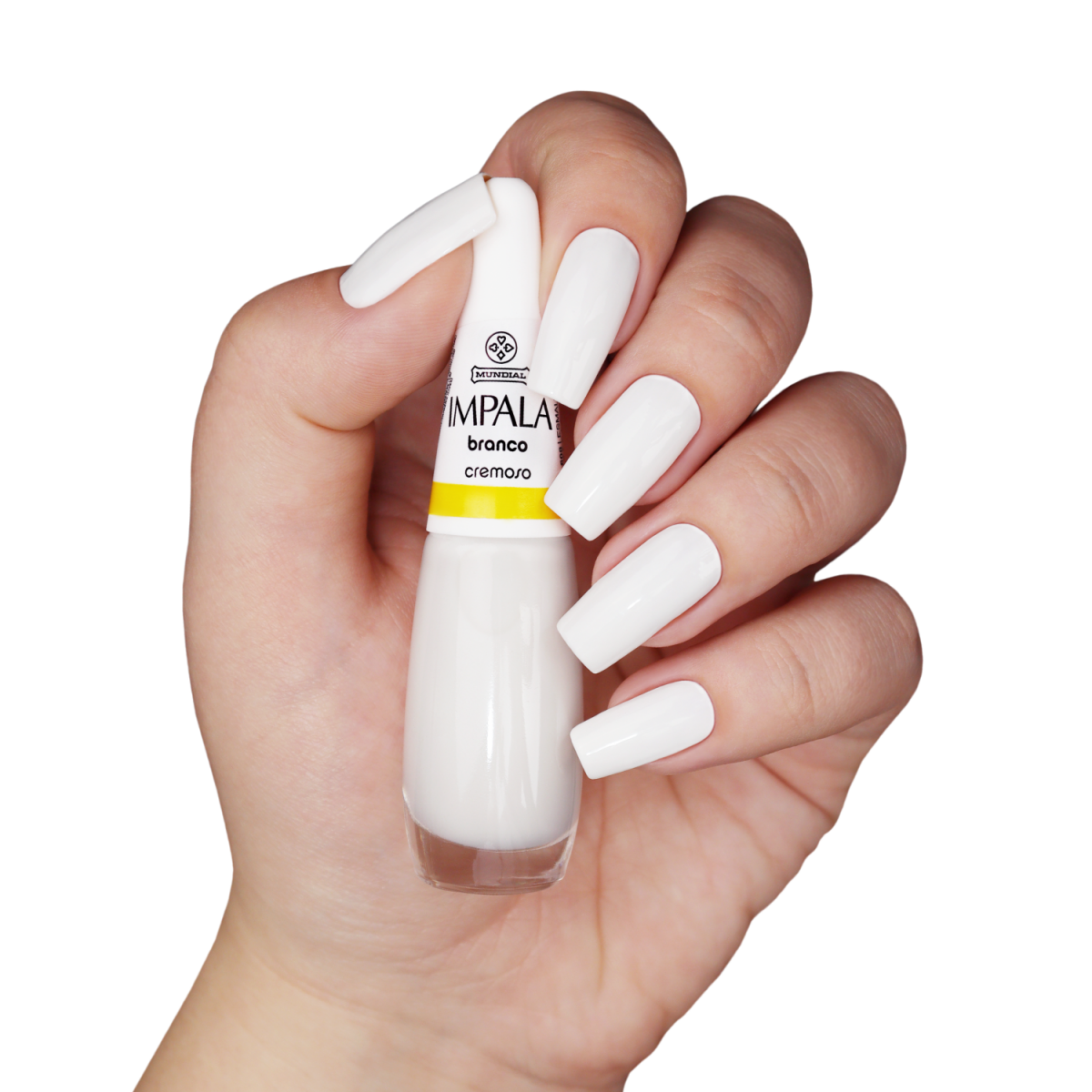 Impala Esmalte Branco cremoso