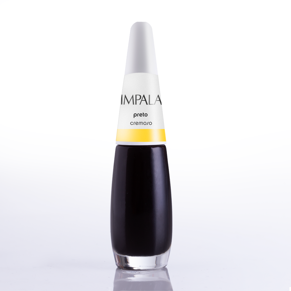 Impala Esmalte Preto Cremoso