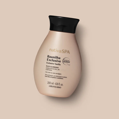 Óleo Hidratante Nativa Spa Baunilha de Madagascar 200ml
