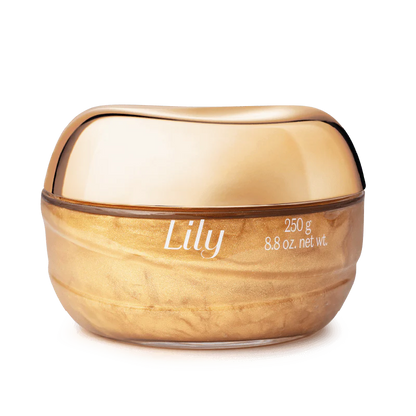 Gel Iluminador e Hidratante Corporal Lily Glow, 250g