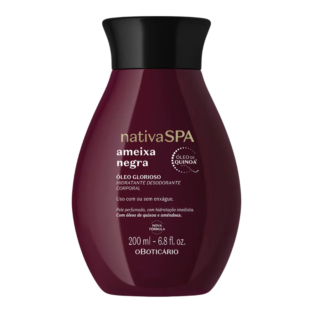 Óleo Hidratante Nativa Spa Ameixa Negra, 200ml