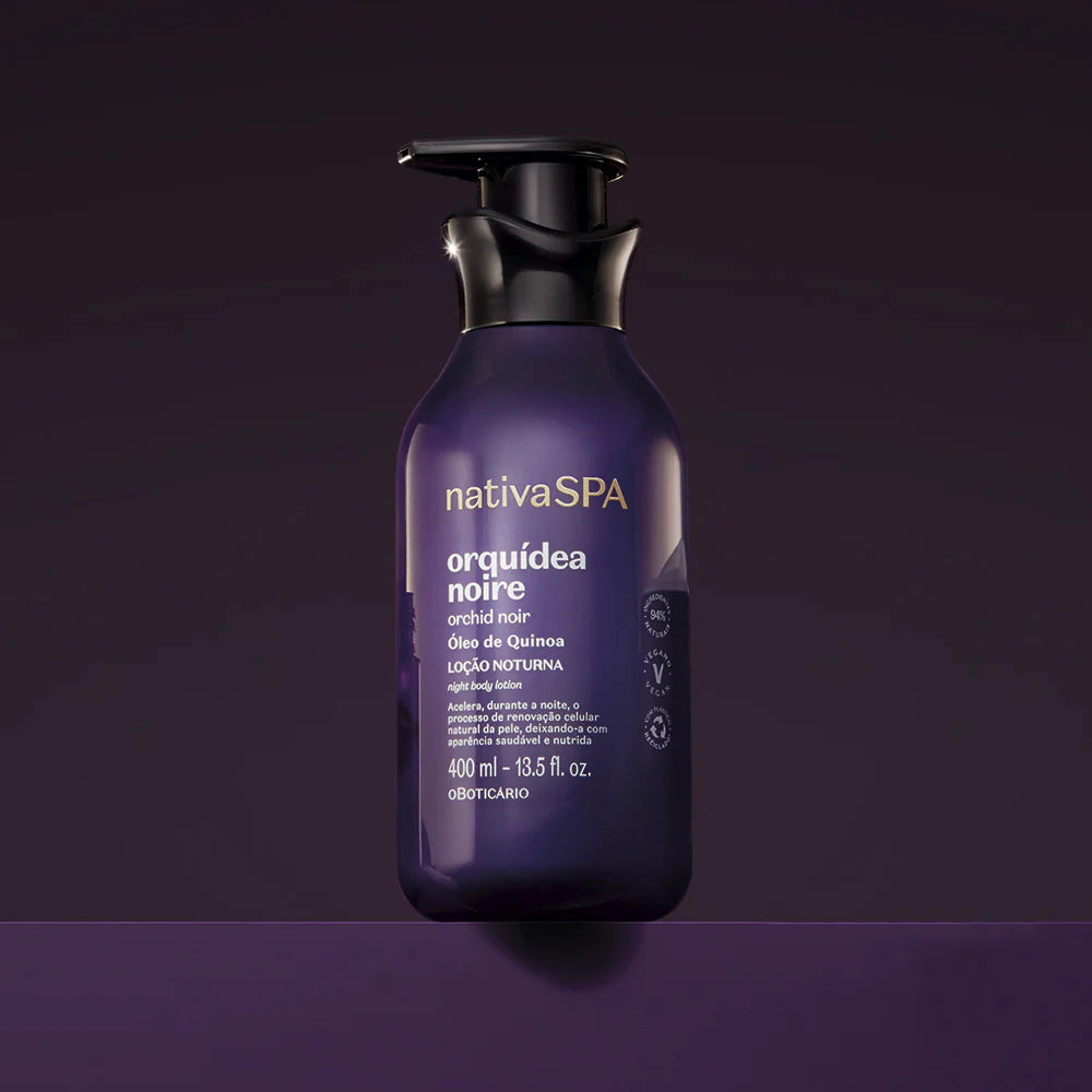 Loção Corporal Nativa Spa Orquídea Noire, 400ml